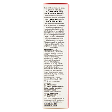Olay Crema Viso e Corpo Beauty Fluid Lozione Idratante 100 ml